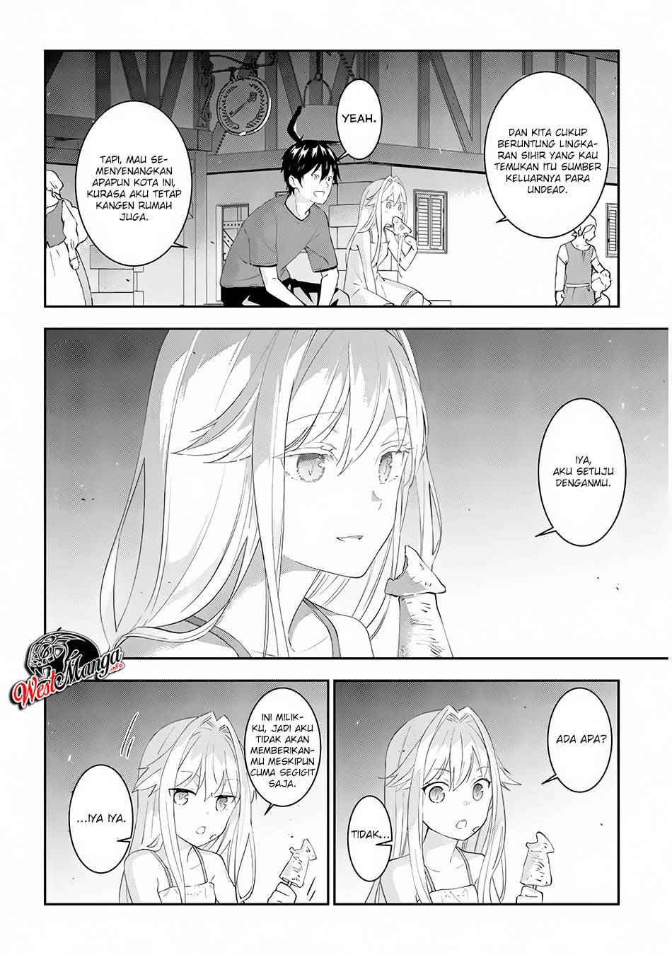 Maou ni Natte node – Dungeon Tsukutte Jingai Musume to Honobono suru Chapter 26 Bahasa Indonesia