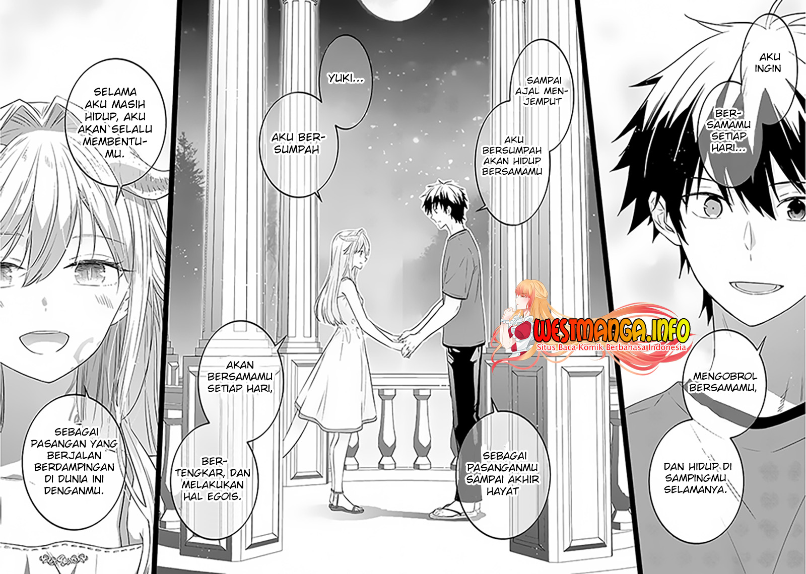 Maou ni Natte node – Dungeon Tsukutte Jingai Musume to Honobono suru Chapter 56.2 Bahasa Indonesia