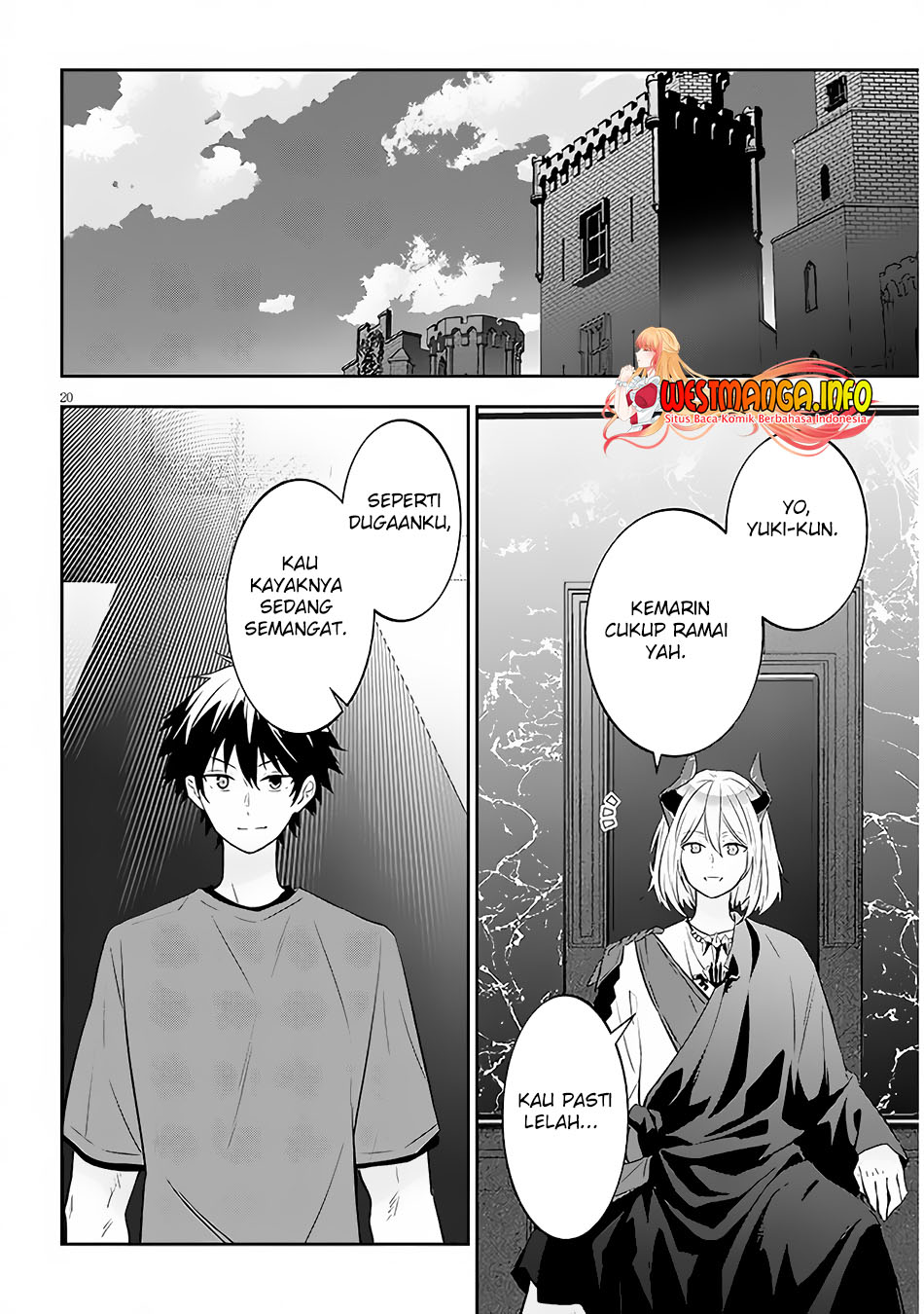 Maou ni Natte node – Dungeon Tsukutte Jingai Musume to Honobono suru Chapter 56.2 Bahasa Indonesia
