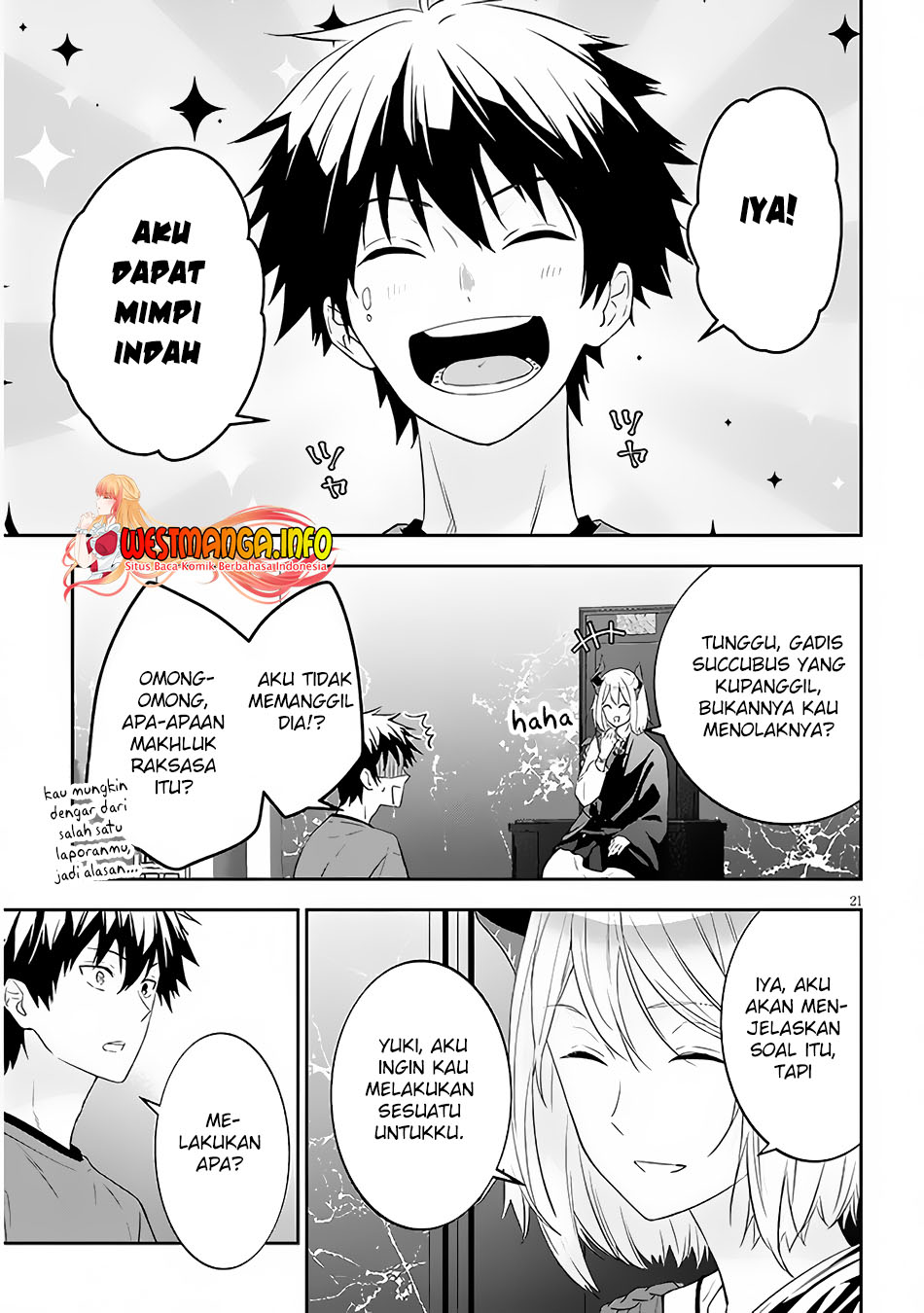 Maou ni Natte node – Dungeon Tsukutte Jingai Musume to Honobono suru Chapter 56.2 Bahasa Indonesia