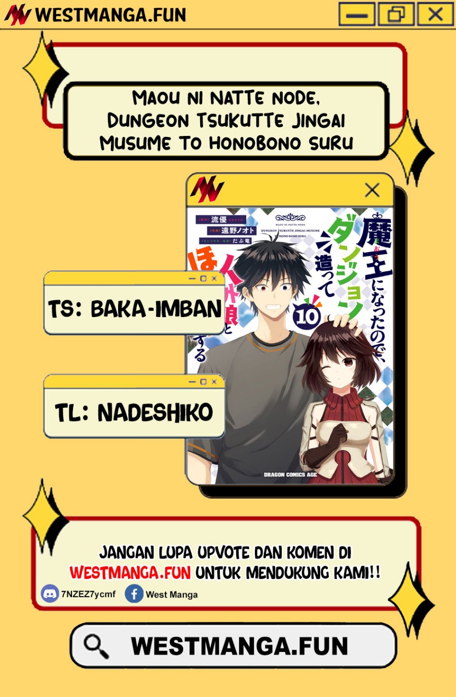 Maou ni Natte node – Dungeon Tsukutte Jingai Musume to Honobono suru chapter 75