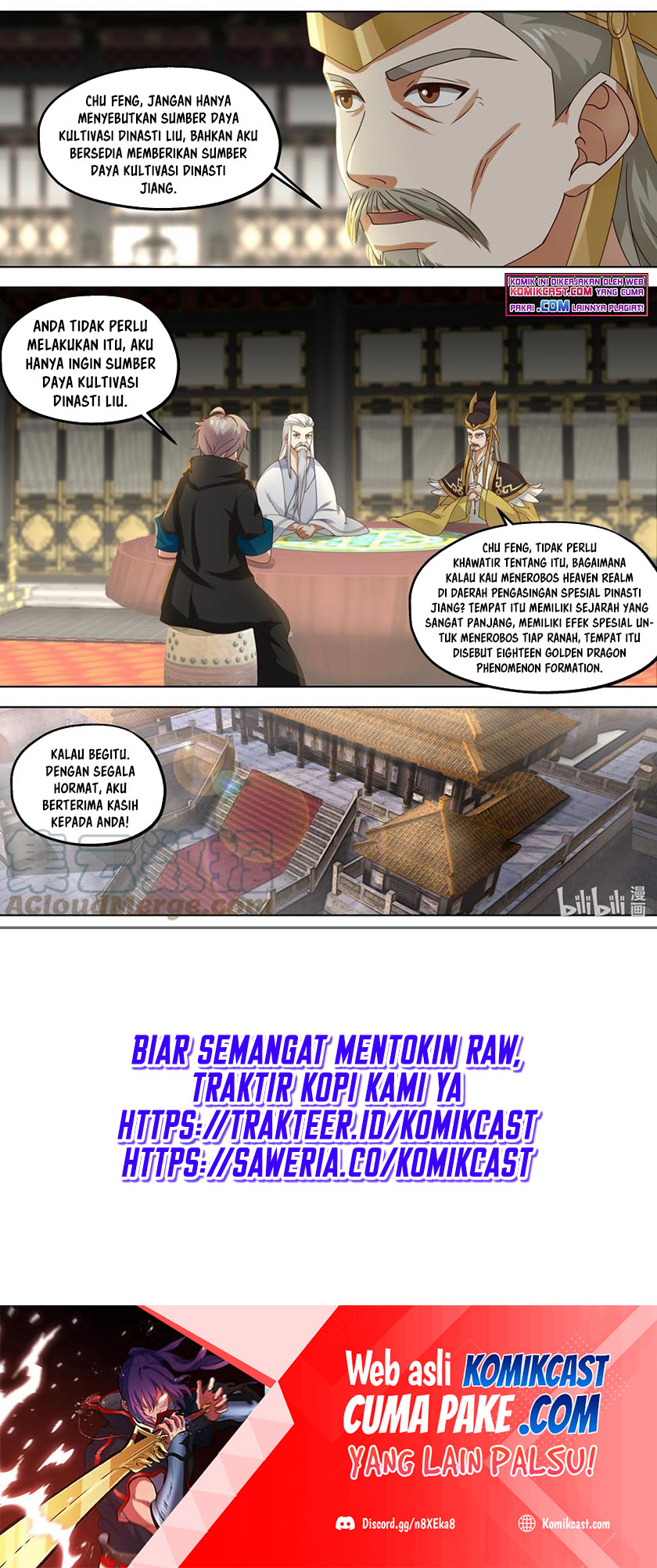 Martial God Asura Chapter 404 Bahasa Indonesia