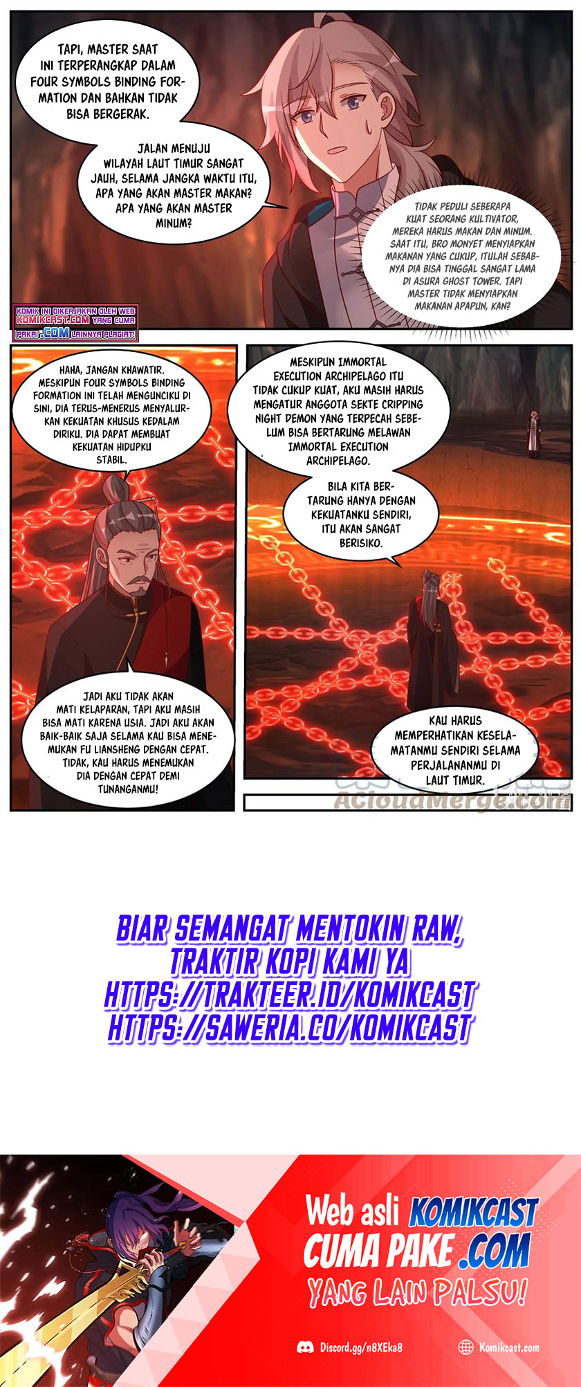 Martial God Asura Chapter 410 Bahasa Indonesia