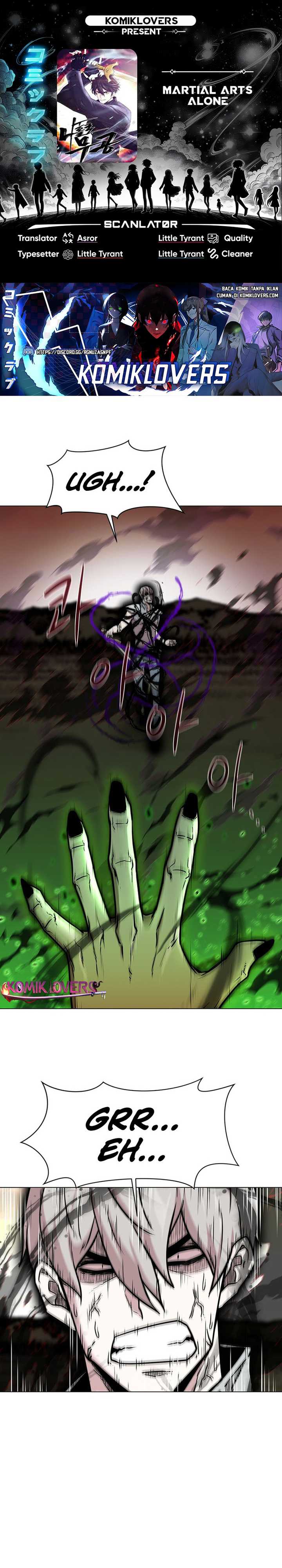 Martial Arts Alone Chapter 26 Bahasa Indonesia