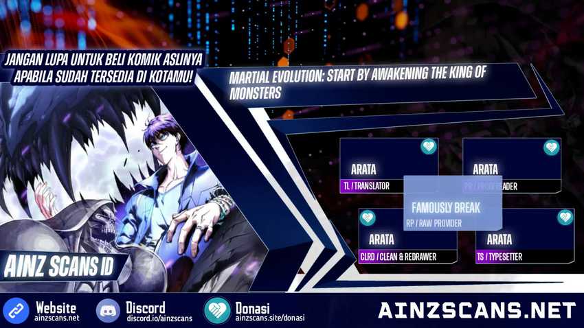 Martial Evolution: Start by Awakening the King of Monsters chapter 15