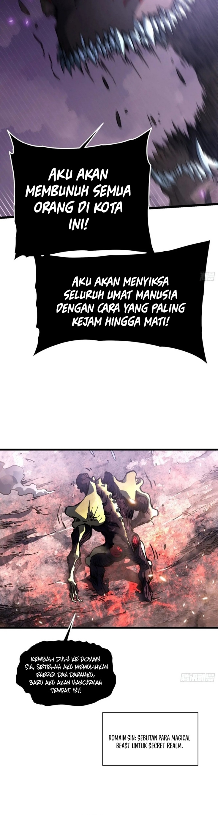 Martial Evolution: Start by Awakening the King of Monsters Chapter 28 Bahasa Indonesia