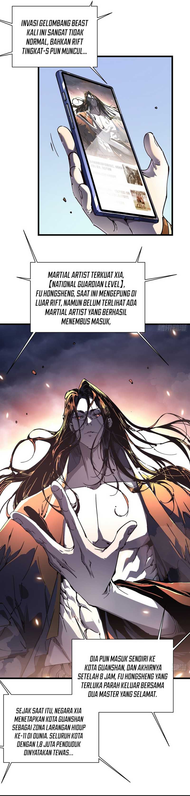 Martial Evolution: Start by Awakening the King of Monsters chapter 30