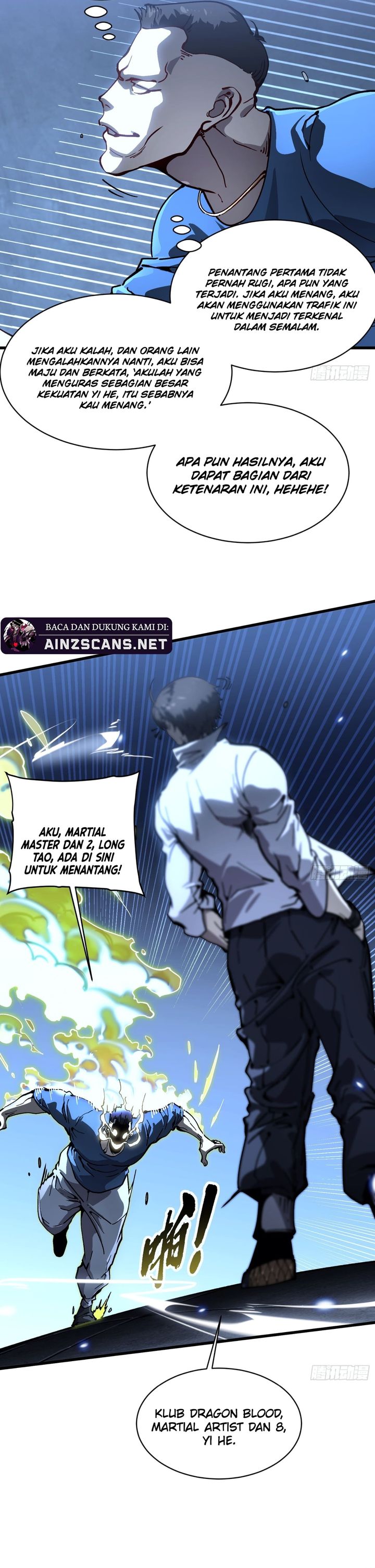 Martial Evolution: Start by Awakening the King of Monsters (Ultimate Martial Evolution) Chapter 70 Bahasa Indonesia
