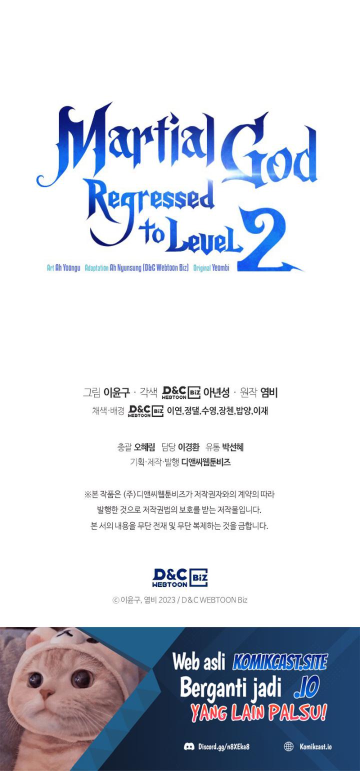 Martial God Regressed to Level 2 Chapter 18 Bahasa Indonesia