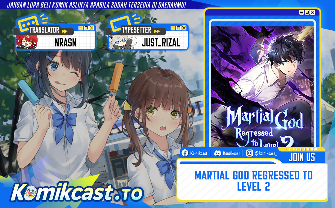 Martial God Regressed to Level 2 Chapter 107 Bahasa Indonesia