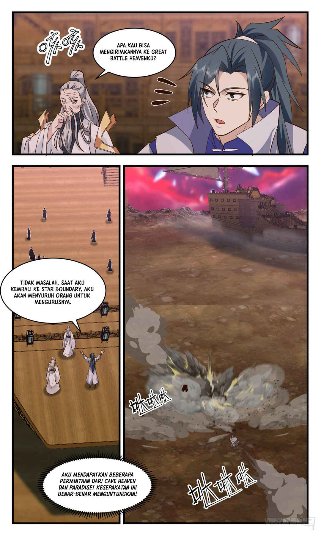 Martial Peak Chapter 3015 Bahasa Indonesia