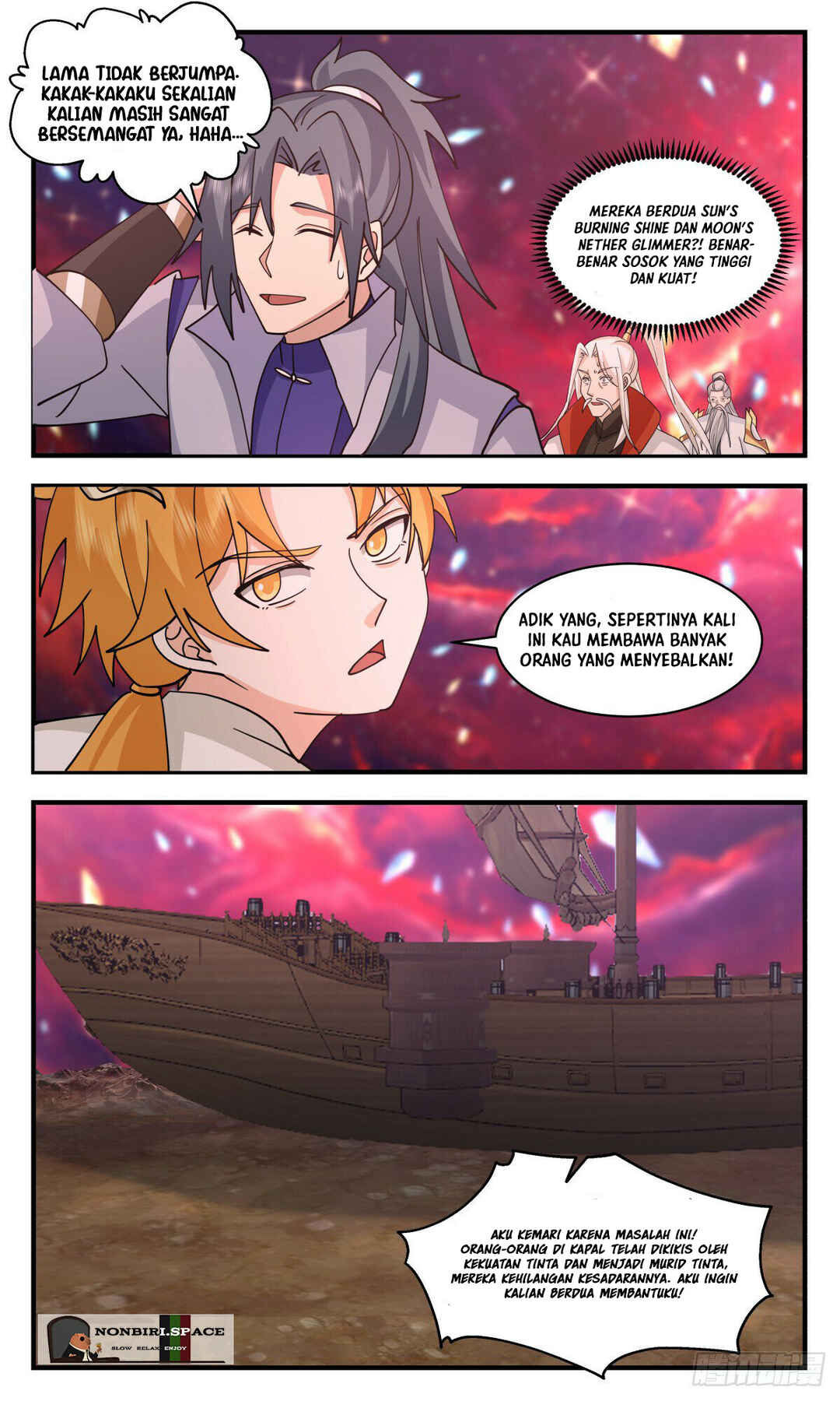 Martial Peak Chapter 3015 Bahasa Indonesia