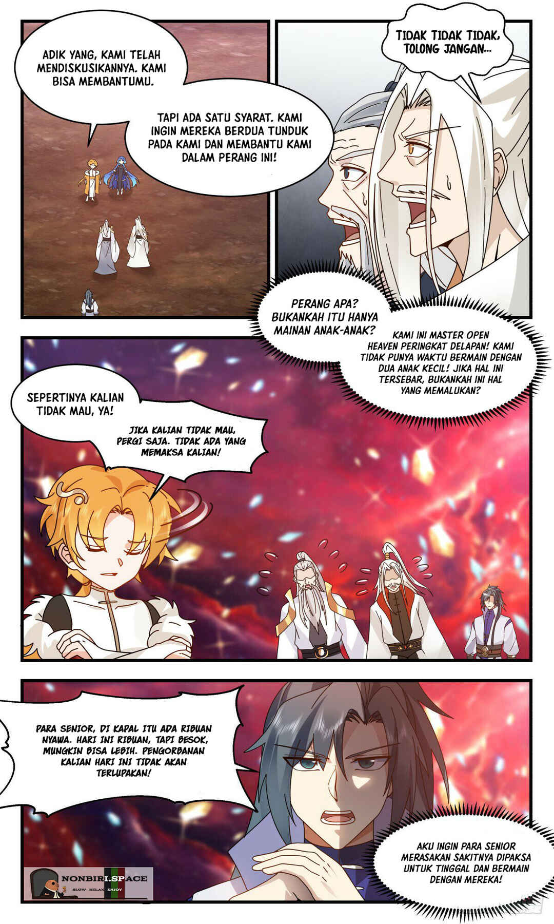 Martial Peak Chapter 3015 Bahasa Indonesia