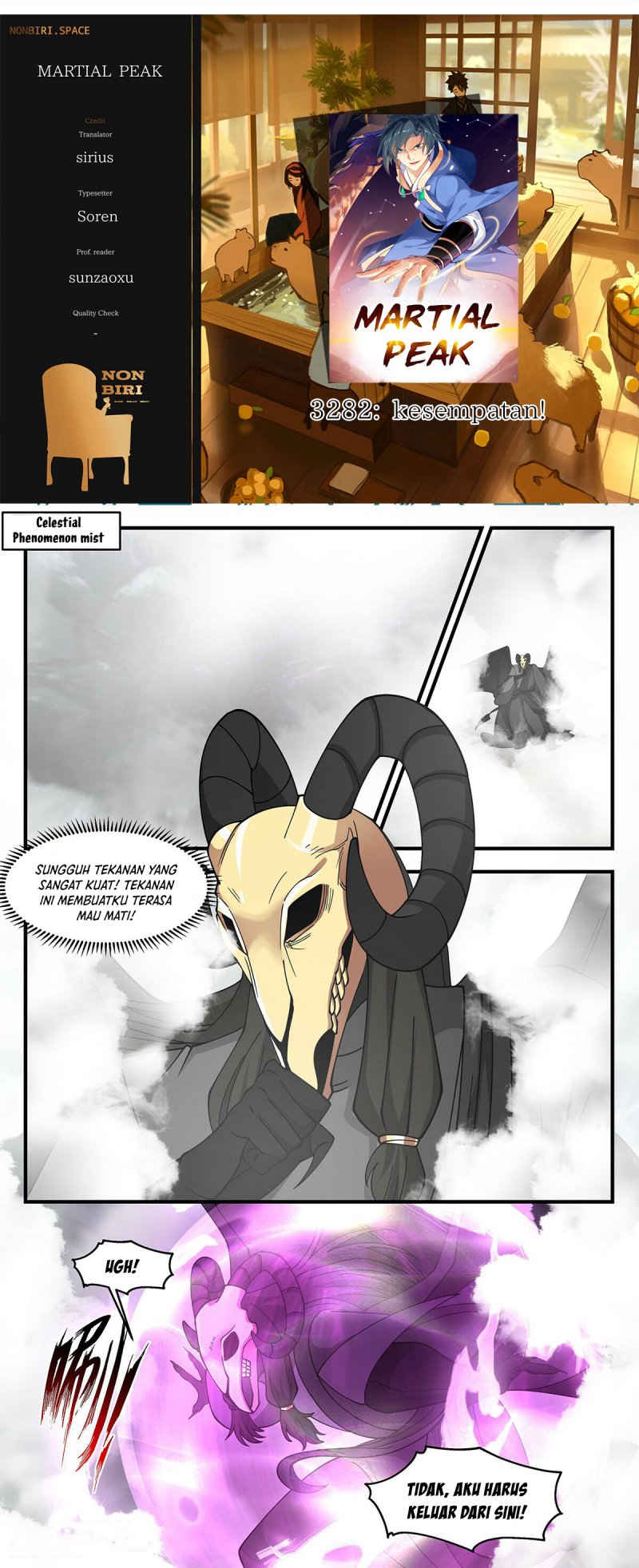 Martial Peak Chapter 3282 Bahasa Indonesia