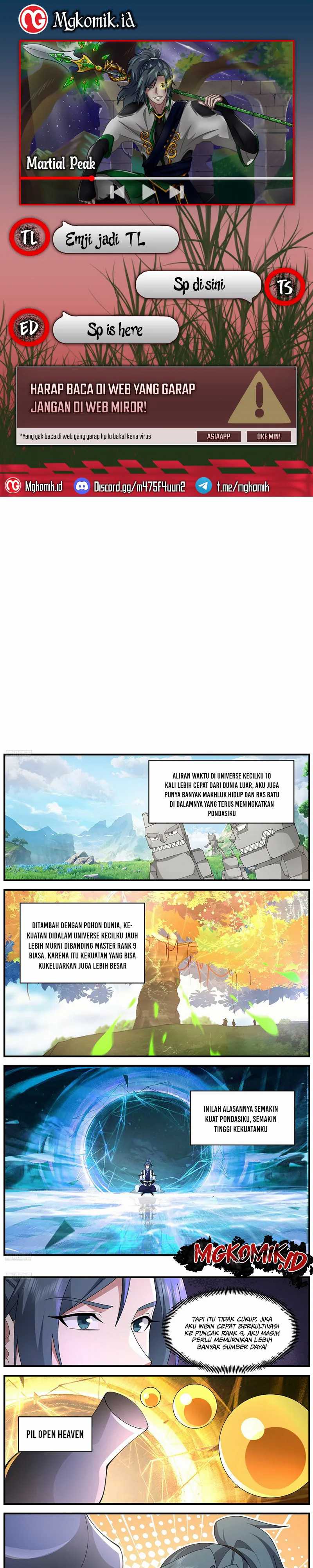 Martial Peak Chapter 3661 Bahasa Indonesia