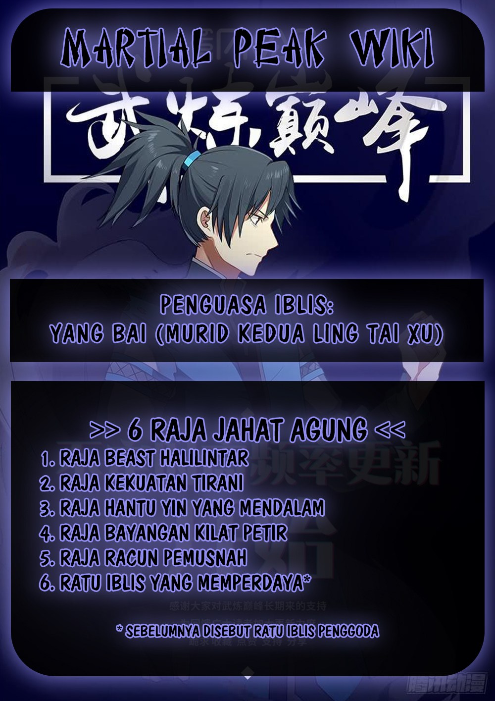 Martial Peak Chapter 521 Bahasa Indonesia