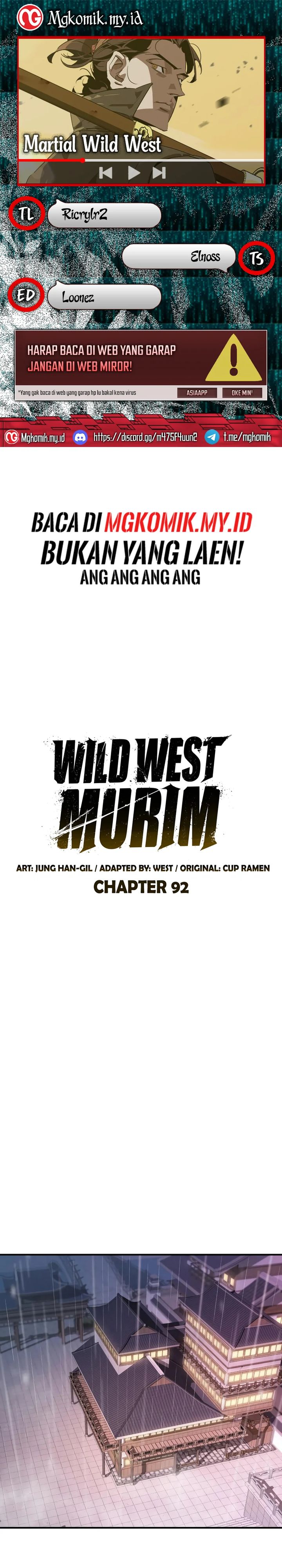 Martial Wild West Chapter 92 Bahasa Indonesia