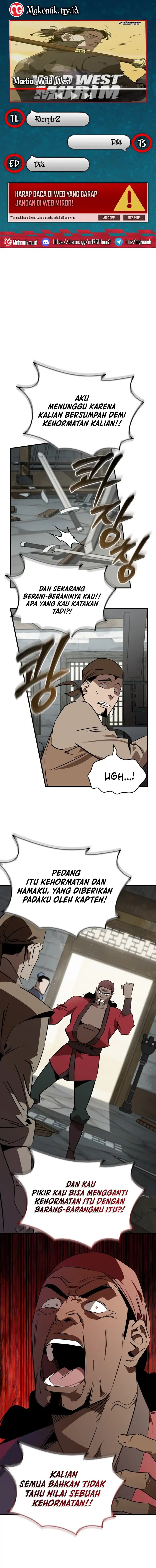 Martial Wild West Chapter 102 Bahasa Indonesia