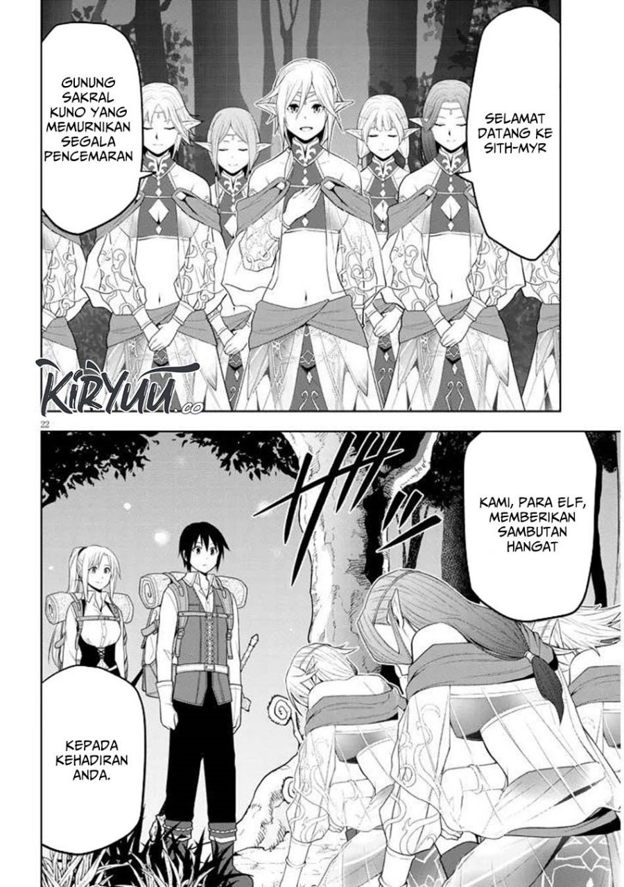 Maseki Gurume: Mamono no Chikara o Tabete Ore wa Saikyou! Chapter 65 Bahasa Indonesia