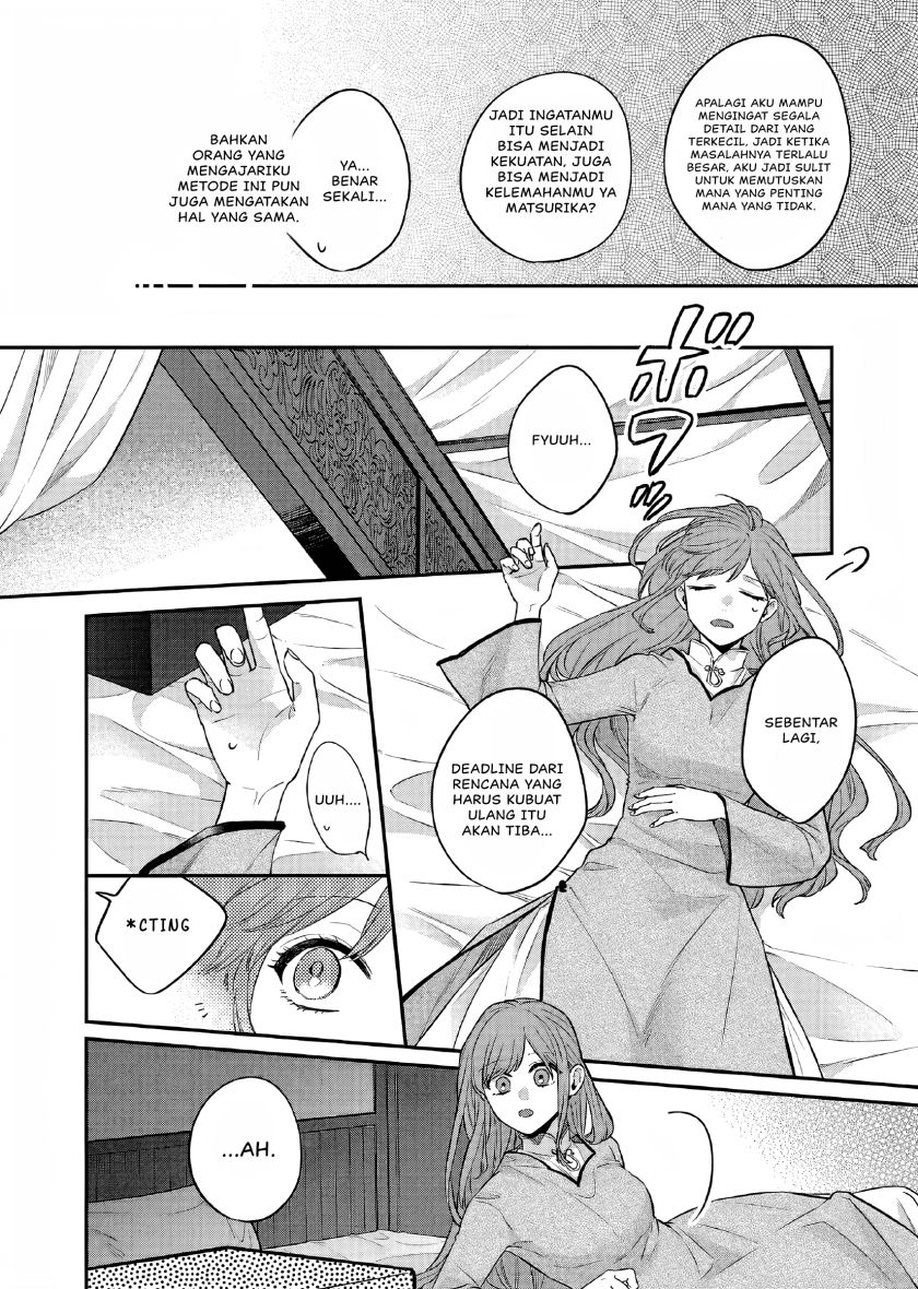 Matsurika Kanriden ~Koukyuu Jokan, Kimagure Koutei ni Misomerare~ Chapter 26 Bahasa Indonesia