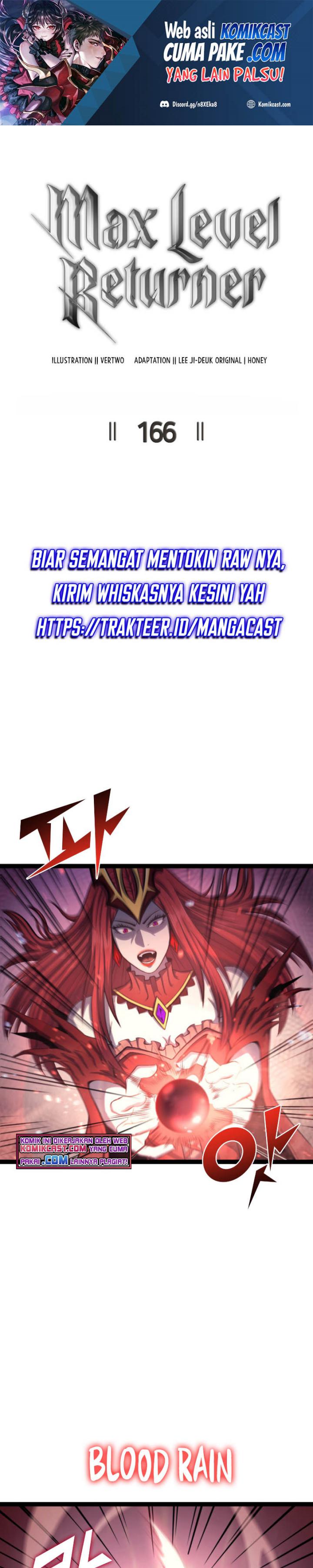 Highest Level Returnee (Max Level Returner) Chapter 166 Bahasa Indonesia