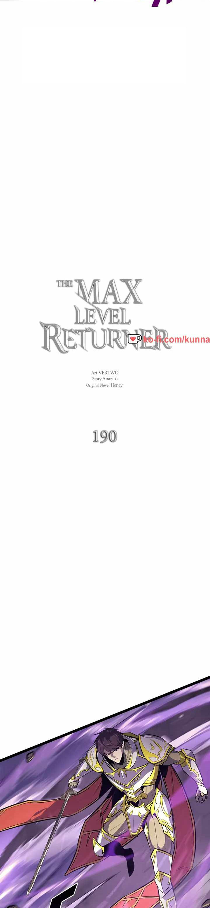Highest Level Returnee (Max Level Returner) chapter 190