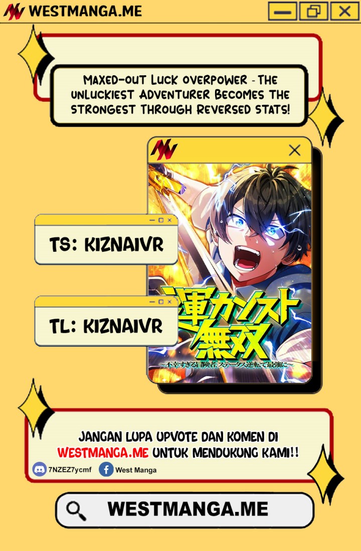 Maxed-Out Luck Overpower — The Unluckiest Adventurer Becomes the Strongest Through Reversed Stats! chapter 4