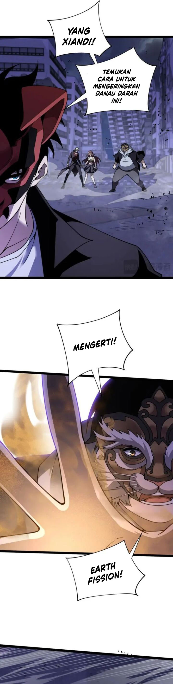 Maxed Strength Necromancer Chapter 104 Bahasa Indonesia