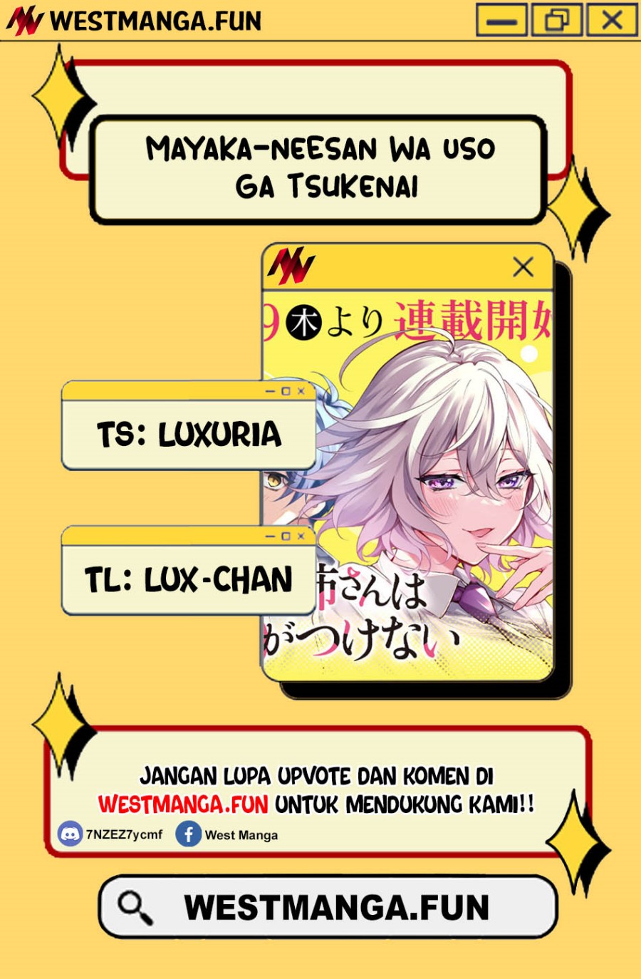 Mayaka-neesan wa Uso ga Tsukenai chapter 4
