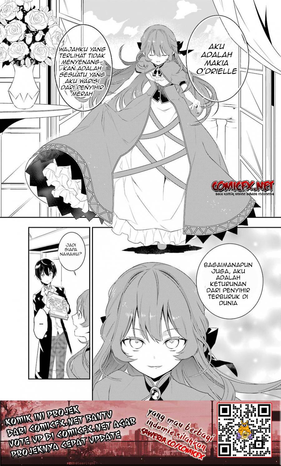 Maydare Tensei Monogatari: Kono Sekai de Ichiban Warui Majo chapter 1