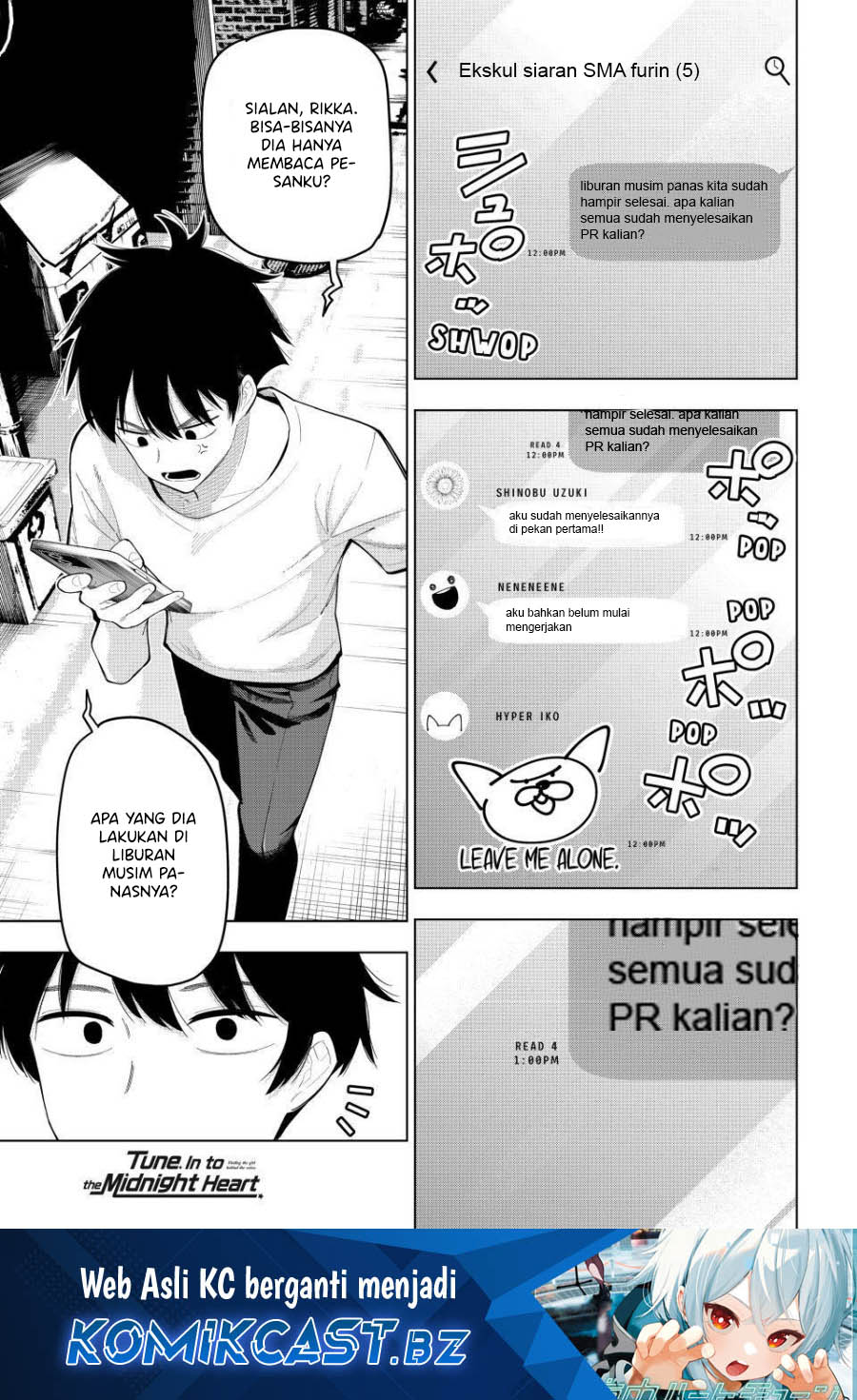 Mayonaka Heart Tune chapter 50