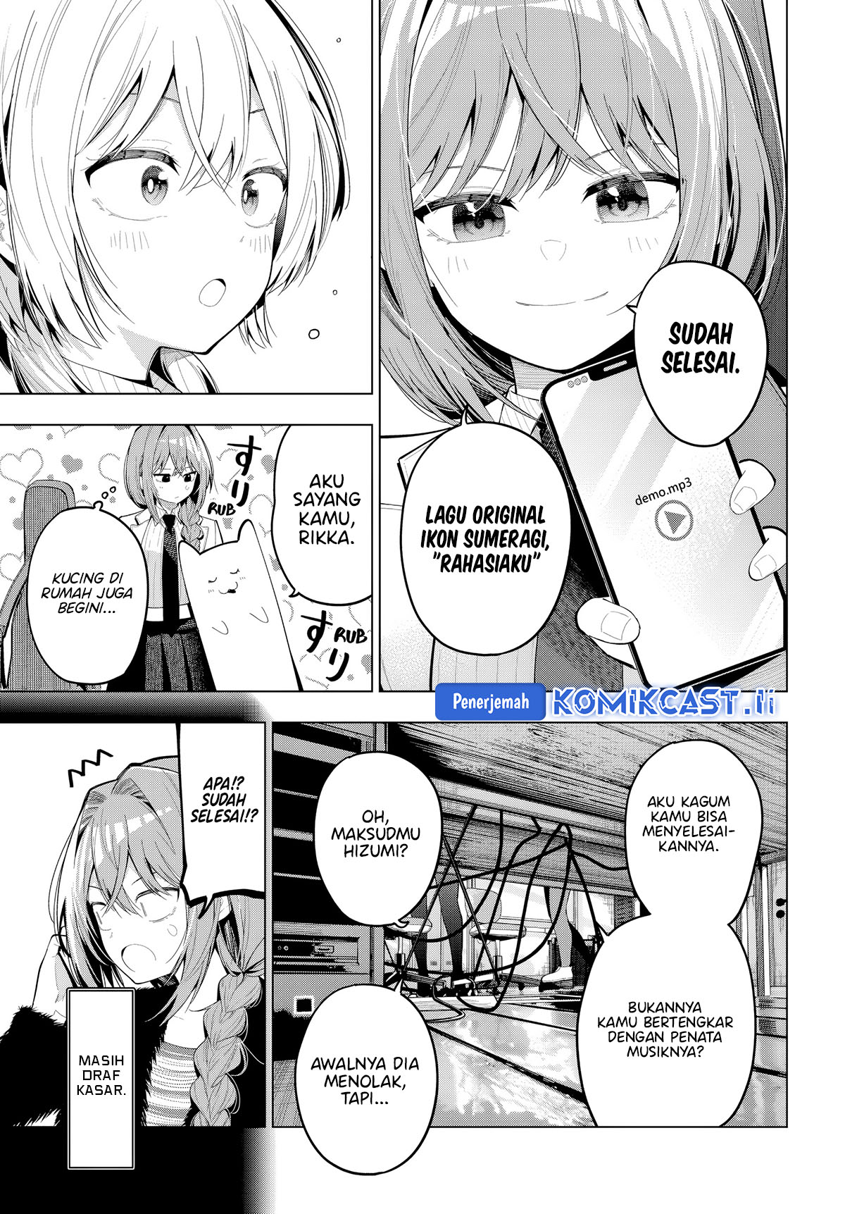 Mayonaka Heart Tune Chapter 81 Bahasa Indonesia