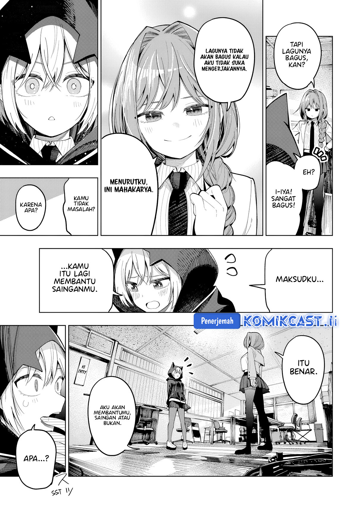 Mayonaka Heart Tune Chapter 81 Bahasa Indonesia