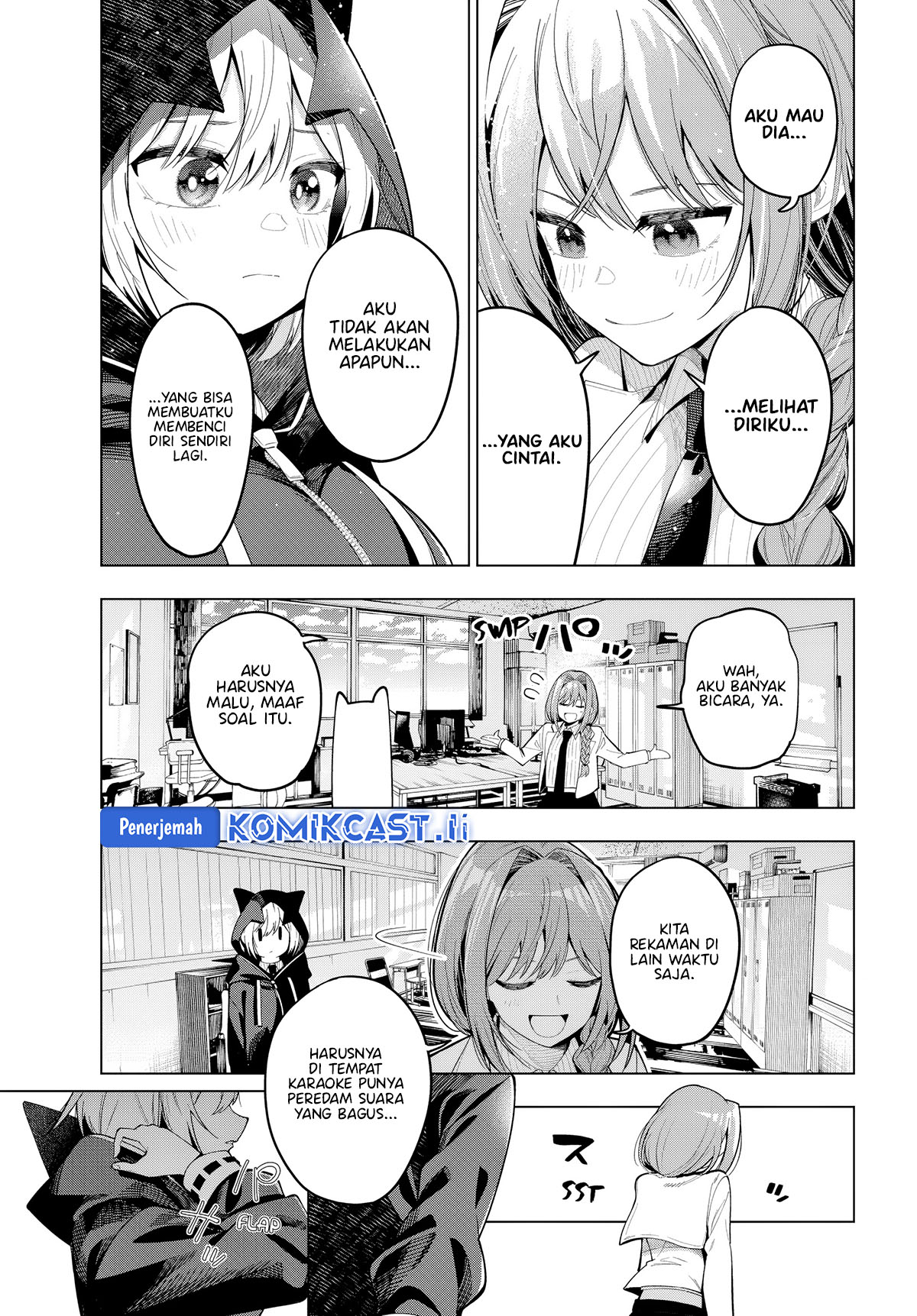 Mayonaka Heart Tune Chapter 81 Bahasa Indonesia