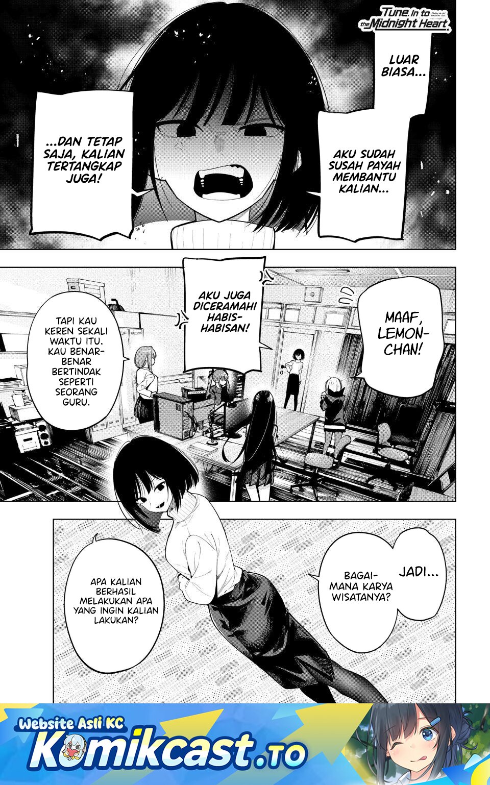 Mayonaka Heart Tune Chapter 98 Bahasa Indonesia