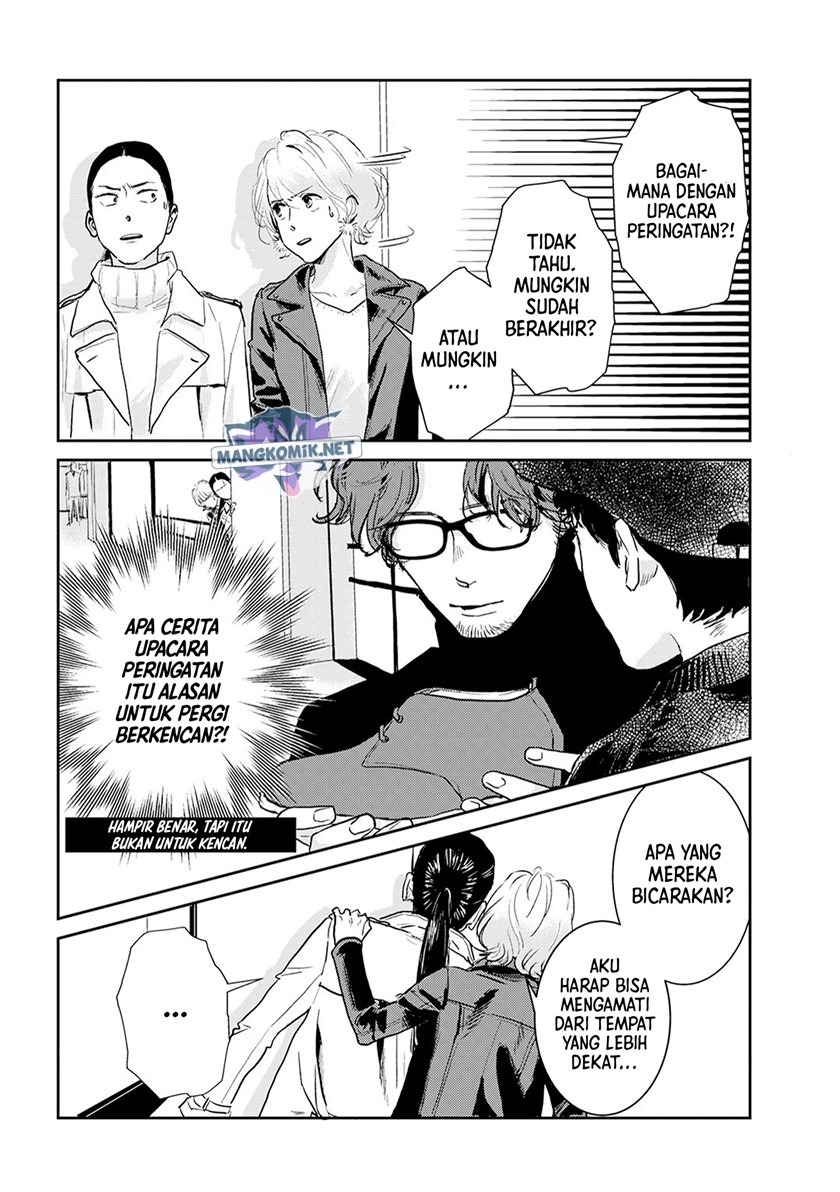 Me no Doku Sugiru Shokuba no Futari Chapter 09.5 Bahasa Indonesia
