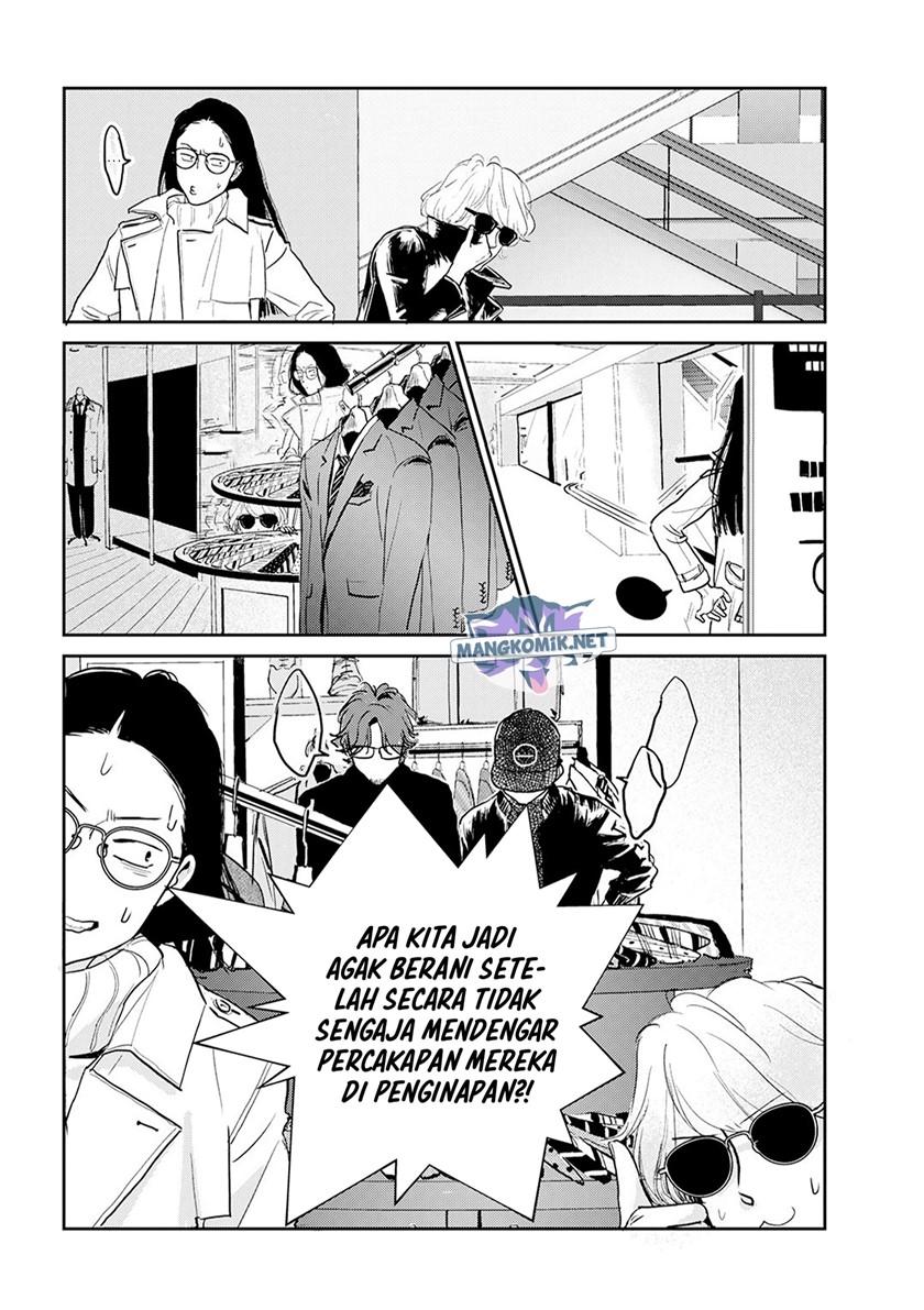 Me no Doku Sugiru Shokuba no Futari Chapter 09.5 Bahasa Indonesia