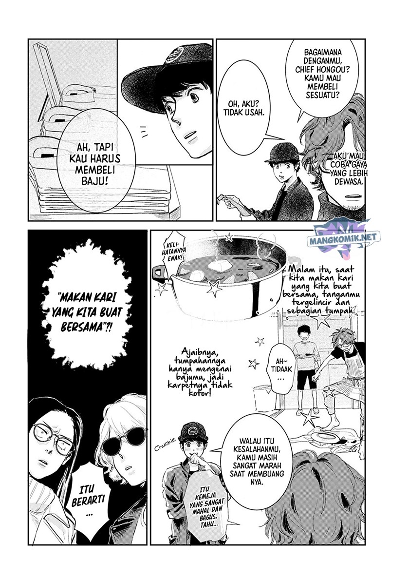 Me no Doku Sugiru Shokuba no Futari Chapter 09.5 Bahasa Indonesia