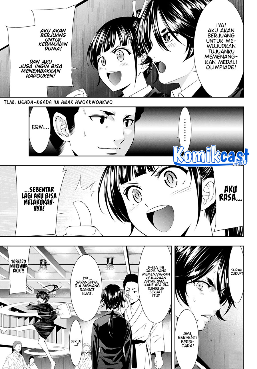 Megami no Kafeterasu (Goddess Café Terrace) Chapter 105 Bahasa Indonesia