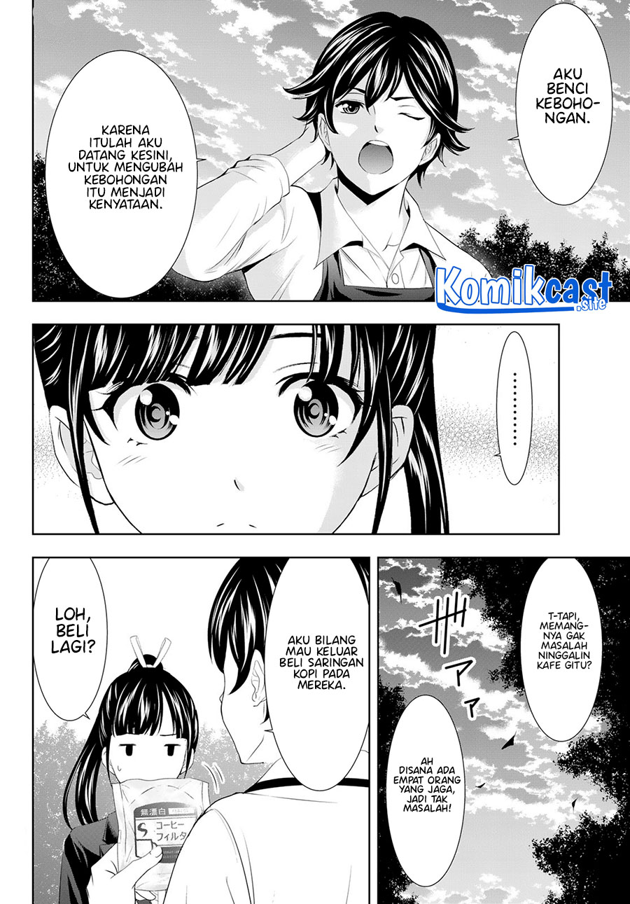 Megami no Kafeterasu (Goddess Café Terrace) Chapter 105 Bahasa Indonesia