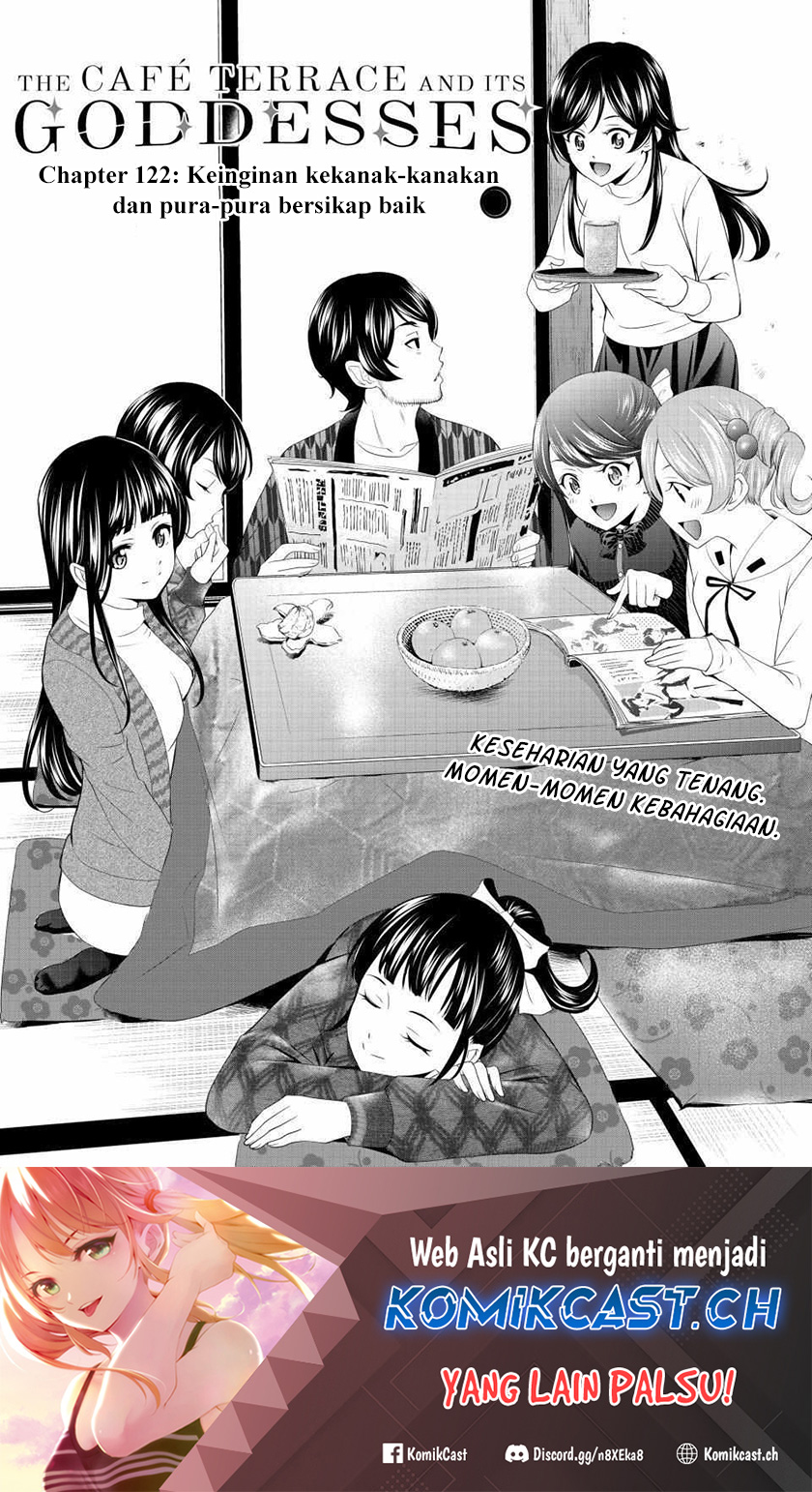 Megami no Kafeterasu (Goddess Café Terrace) Chapter 122 Bahasa Indonesia