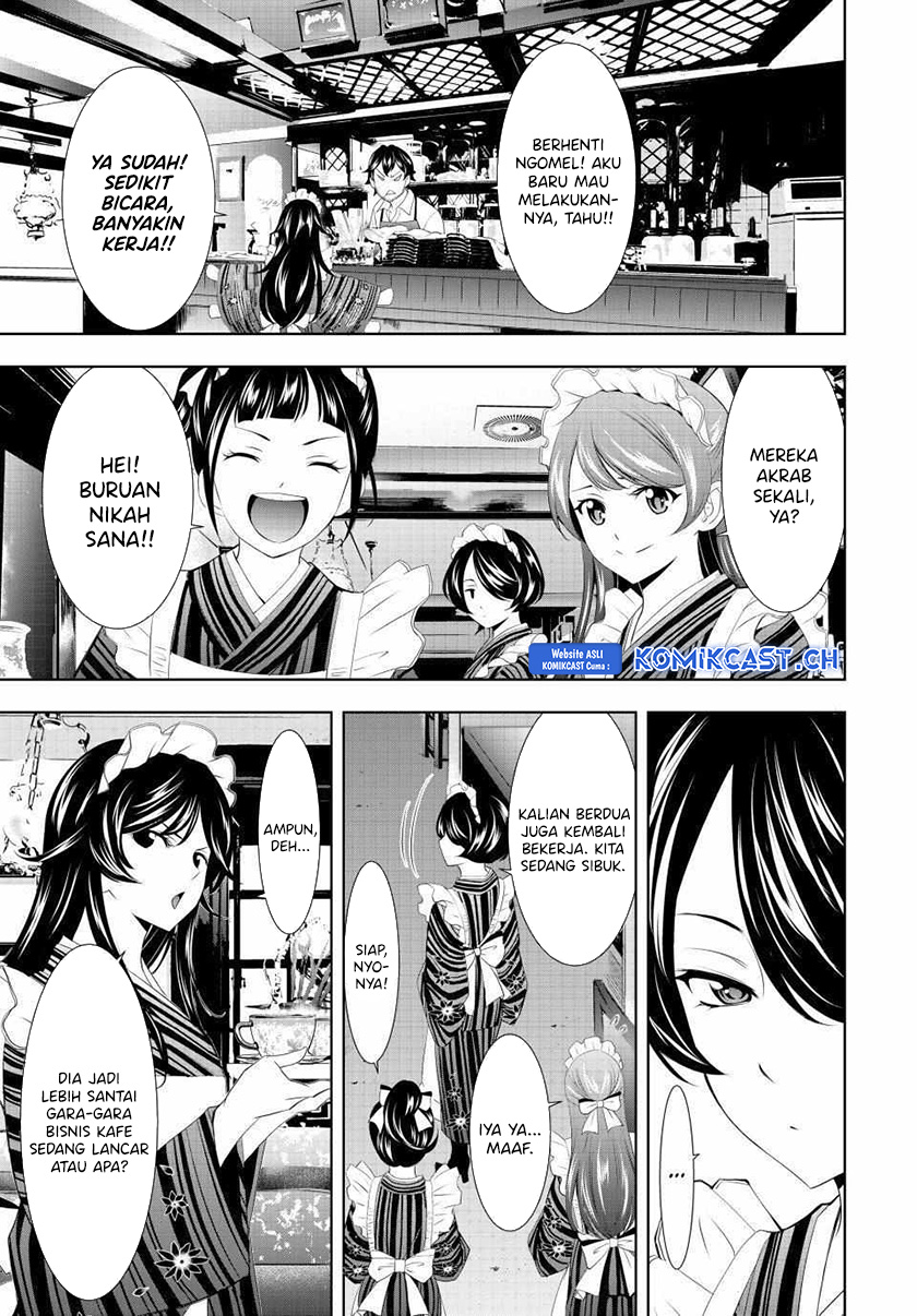 Megami no Kafeterasu (Goddess Café Terrace) Chapter 122 Bahasa Indonesia