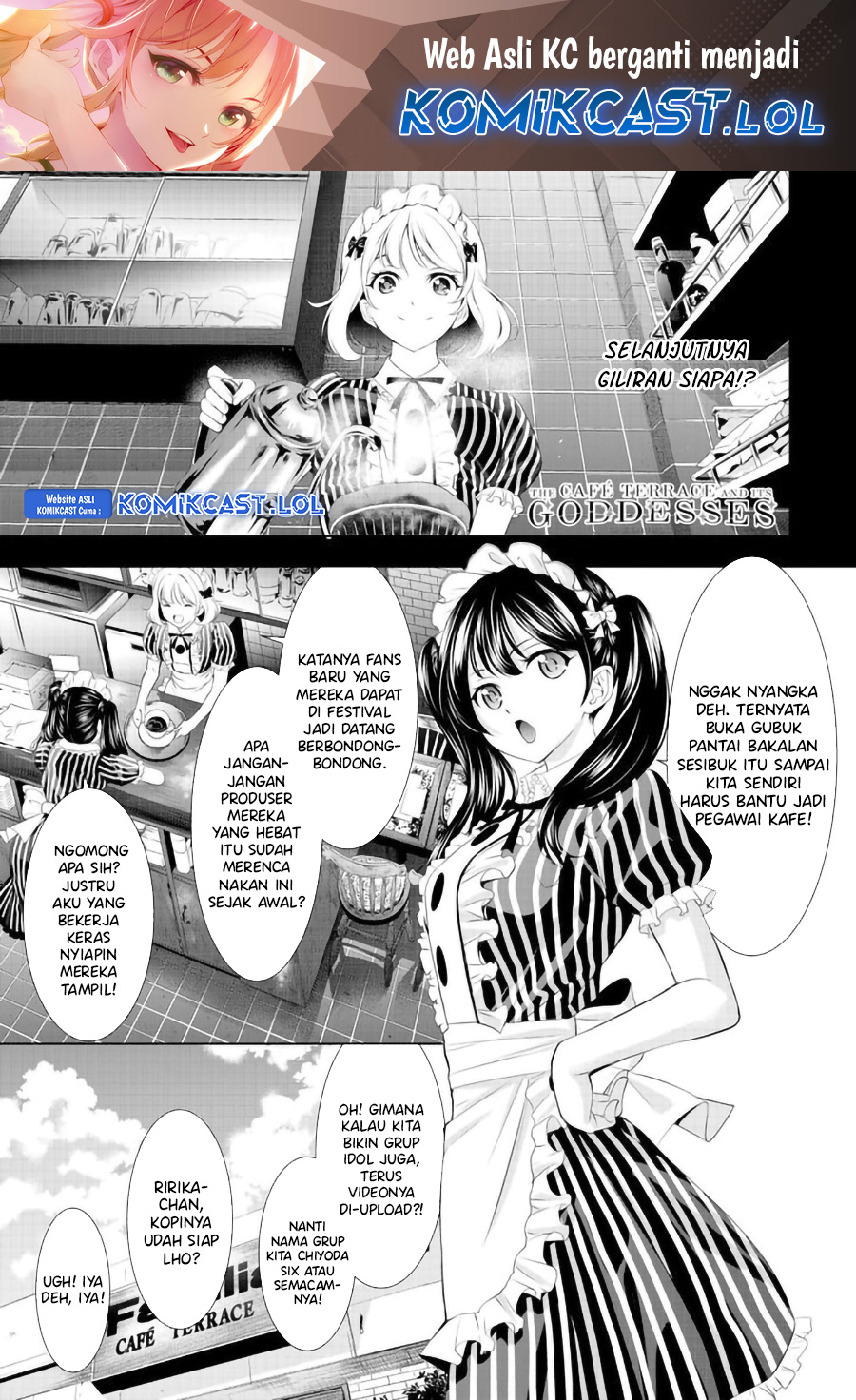 Megami no Kafeterasu (Goddess Café Terrace) chapter 135