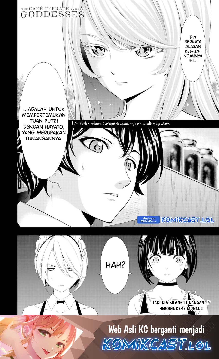 Megami no Kafeterasu (Goddess Café Terrace) chapter 135