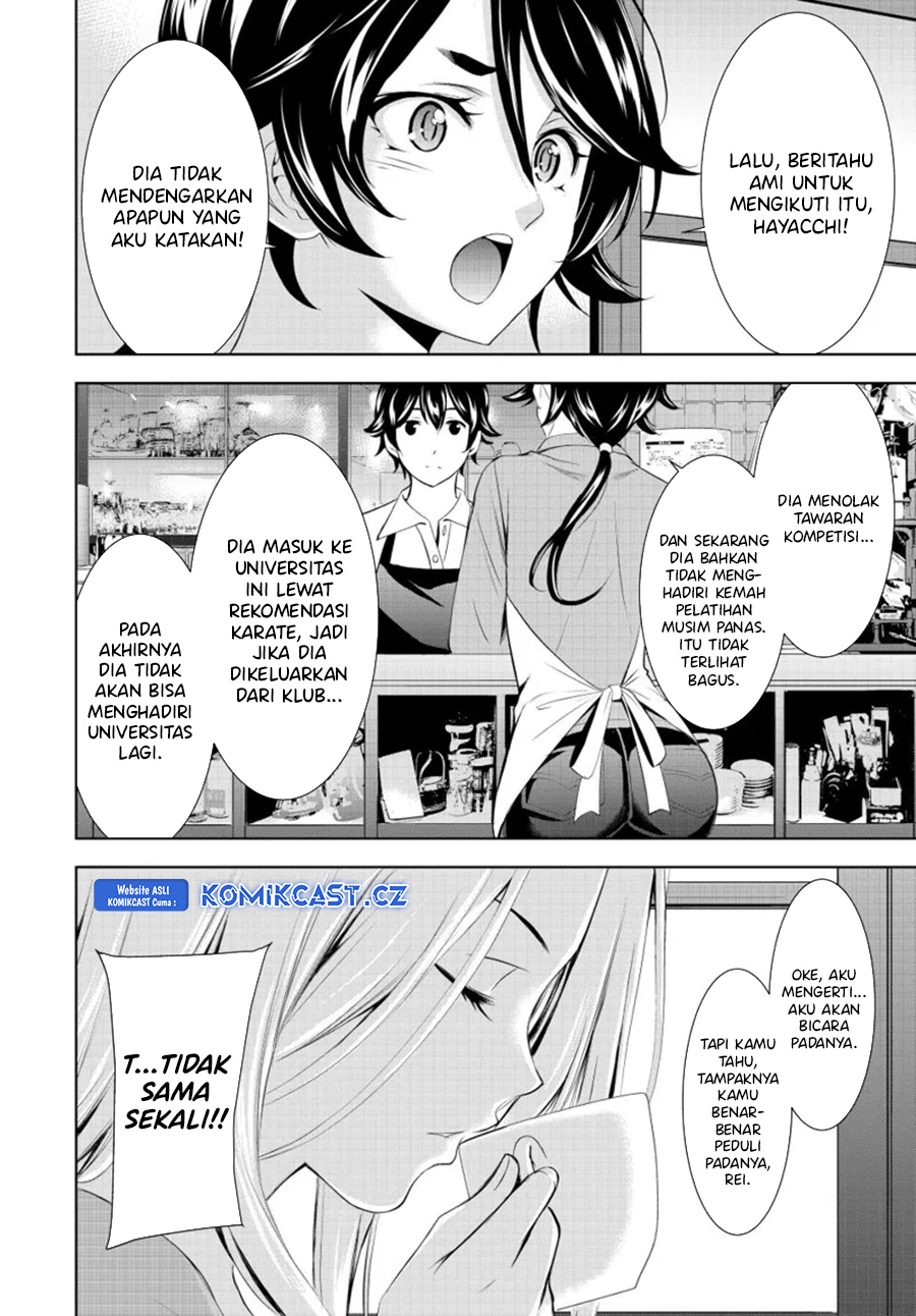 Megami no Kafeterasu (Goddess Café Terrace) Chapter 152 Bahasa Indonesia