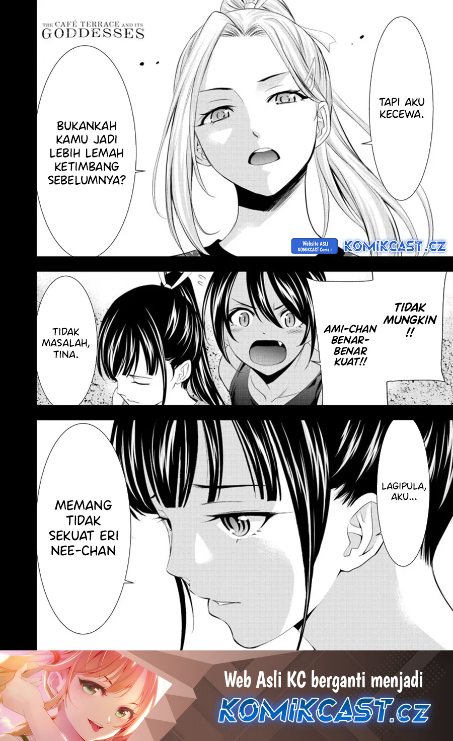 Megami no Kafeterasu (Goddess Café Terrace) Chapter 152 Bahasa Indonesia