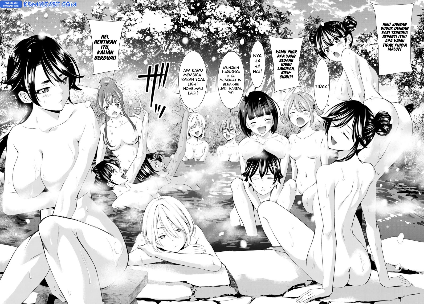 Megami no Kafeterasu (Goddess Café Terrace) Chapter 186 Bahasa Indonesia