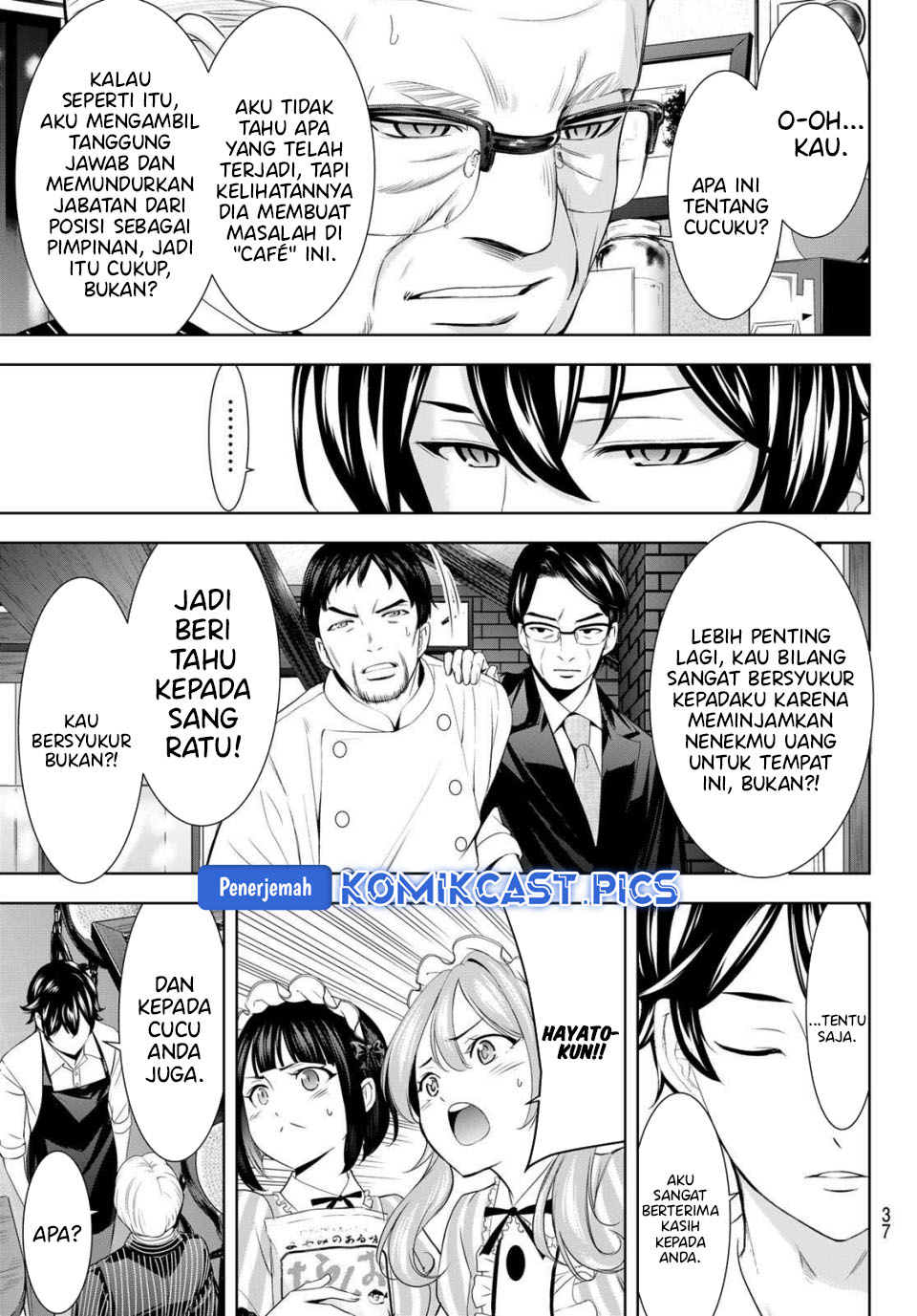 Dilarang COPAS - situs resmi www.mangacanblog.com - Komik megami no kafeterasu goddess cafe terrace 214 - chapter 214 215 Indonesia megami no kafeterasu goddess cafe terrace 214 - chapter 214 Terbaru 3|Baca Manga Komik Indonesia|Mangacan