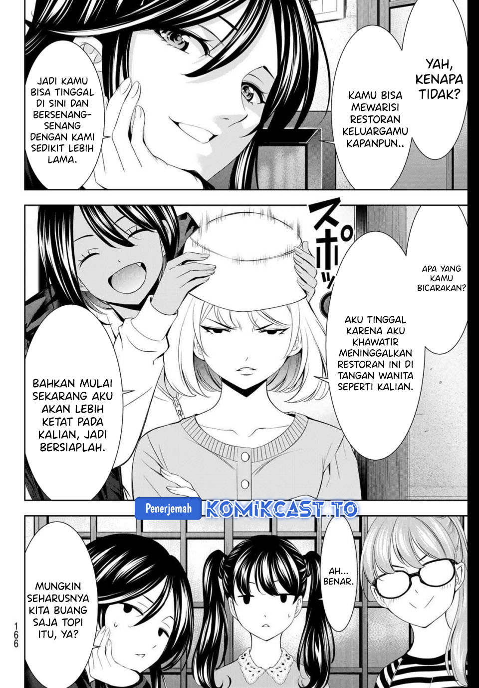Megami no Kafeterasu (Goddess Café Terrace) Chapter 215 Bahasa Indonesia