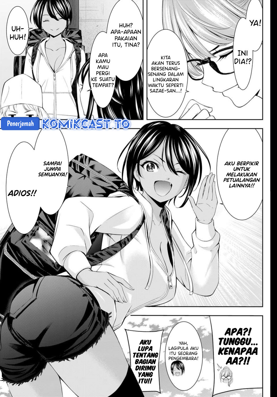 Megami no Kafeterasu (Goddess Café Terrace) Chapter 215 Bahasa Indonesia